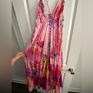 Anthropologie Alissa Tiered Maxi Dress